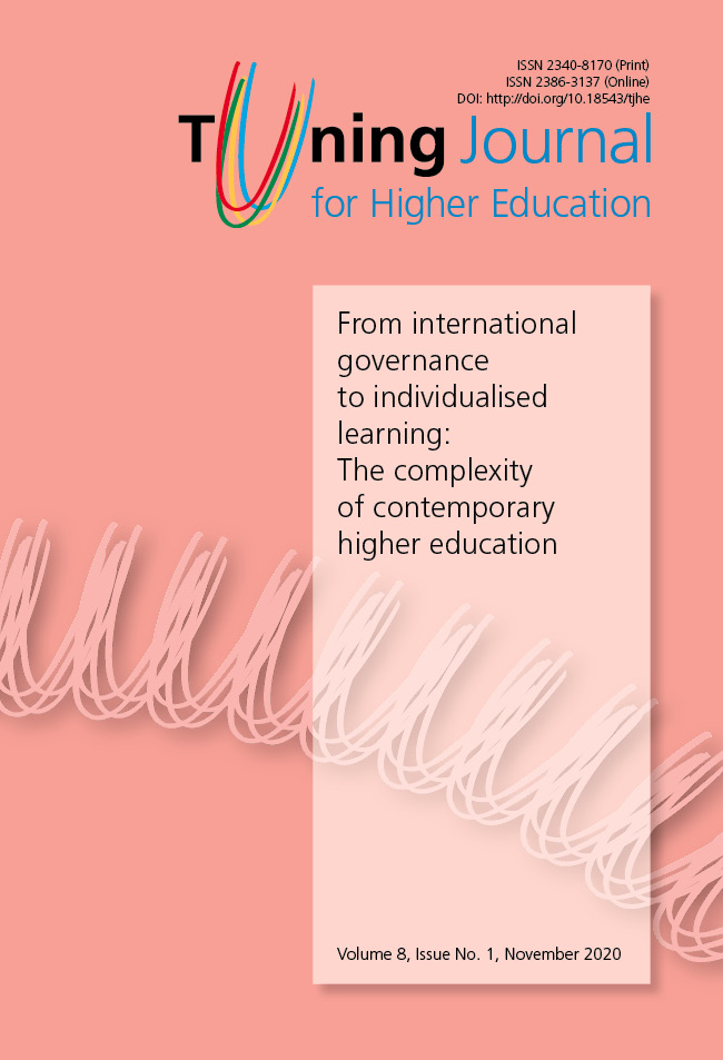 Tuning Journal for Higher Education Volume 8, Issue No. 1, November 2020